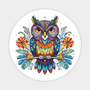 Spectrum Guardian Owl Magnet